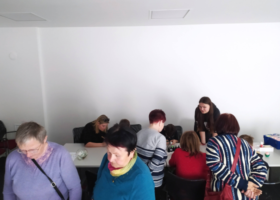 Mezigenerační velikonoční tvoření v Tékáčku