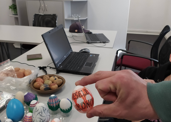 Mezigenerační velikonoční tvoření v Tékáčku