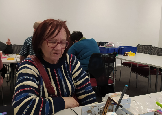 Mezigenerační velikonoční tvoření v Tékáčku