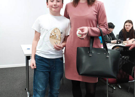 Mezigenerační velikonoční tvoření v Tékáčku