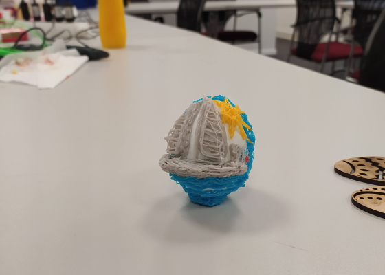 Mezigenerační velikonoční tvoření v Tékáčku